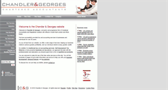 Desktop Screenshot of chandlerandgeorges.co.uk